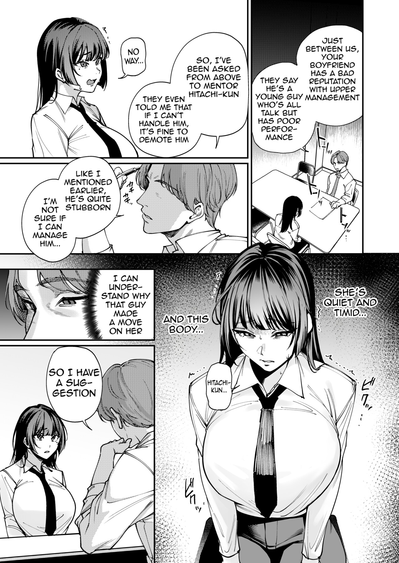 Hentai Manga Comic-I'll take it off for my boyfriend.-Read-6